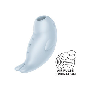 SATISFYER Seal You Soon Clit Sucker and Vibrator SATISFYER Seal You Soon Clit Sucker and Vibrator