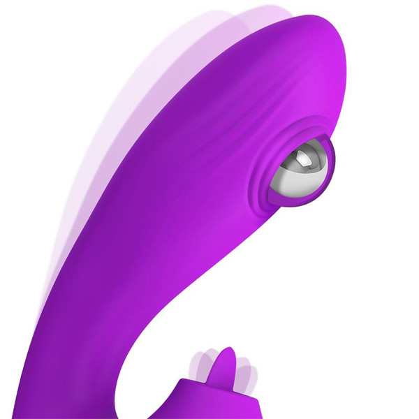 TwentyOne Vibe with Ball Pulsation and Lickint Tongue