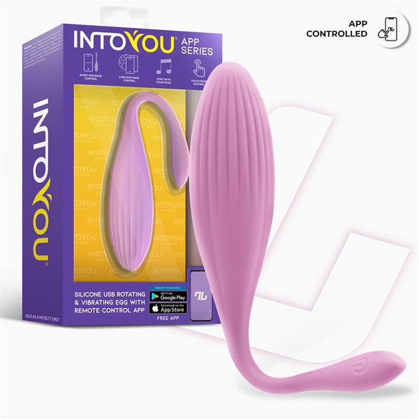 SERIES Vibrating Egg with Rotating Beads and APP USB