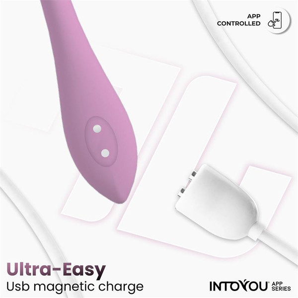 SERIES Vibrating Egg with Rotating Beads and APP USB