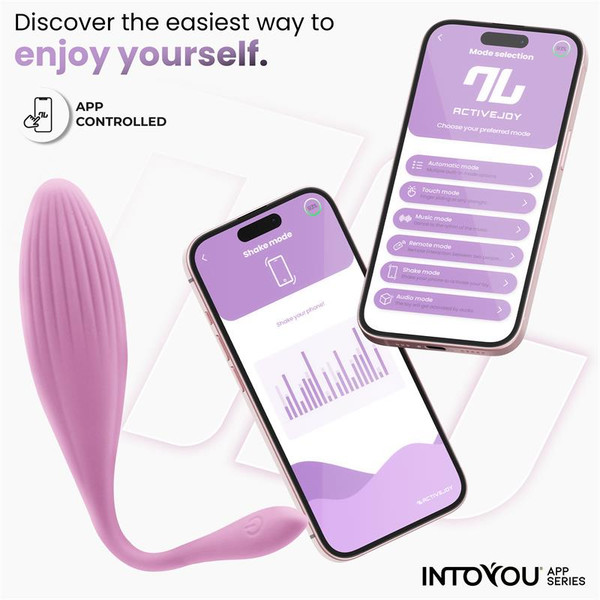 SERIES Vibrating Egg with Rotating Beads and APP USB