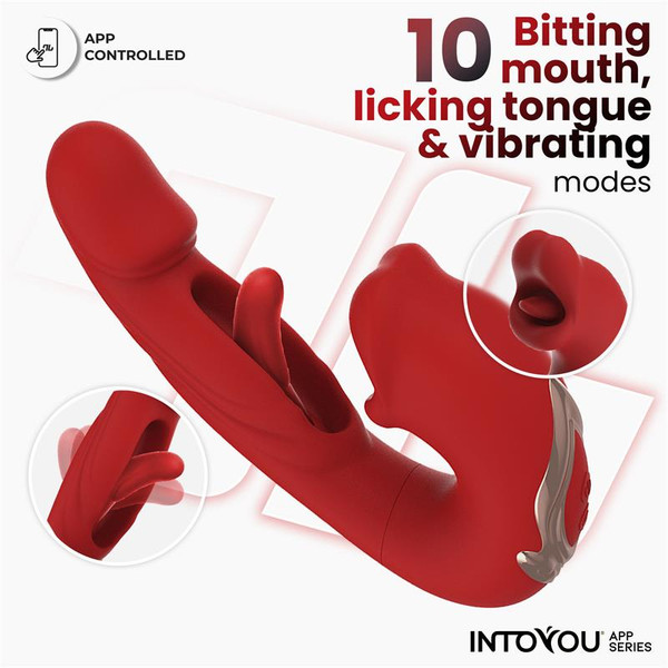 APP SERIES Mouty Vibe with Biting and Flipping with App