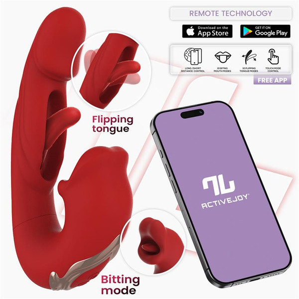 APP SERIES Mouty Vibe with Biting and Flipping with App