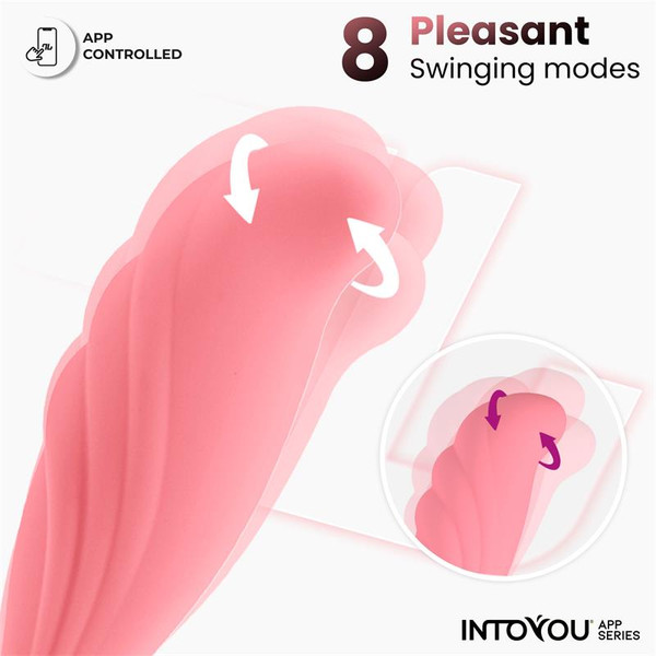 APP SERIES Vibrating Egg with Waving and APP USB
