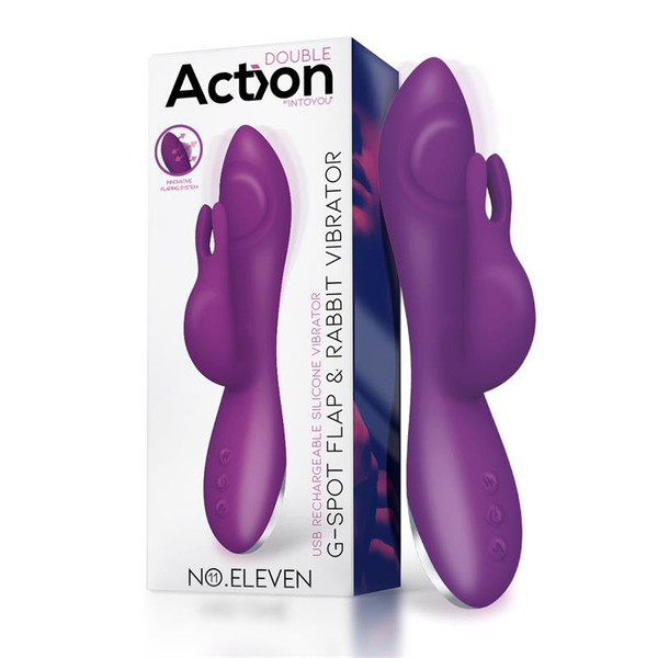 Eleven Vibrator with Bunny, G-Spot and Pulse Function Magnetic
