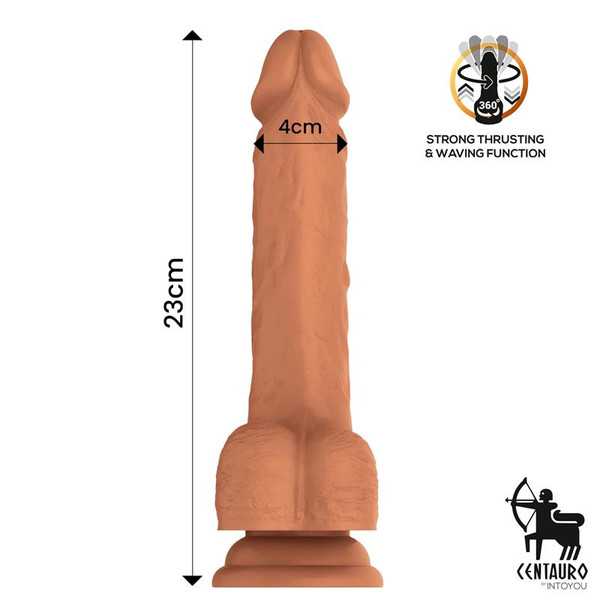 Quintus Dildo with Thrusting, Waving and Vibration 9" - 23 cm