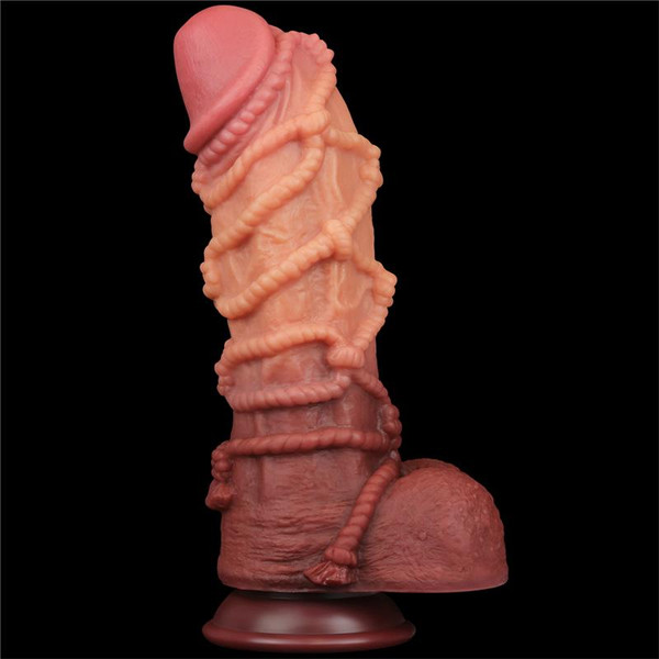 Dildo Dual Layer King Size Nature 10.5"