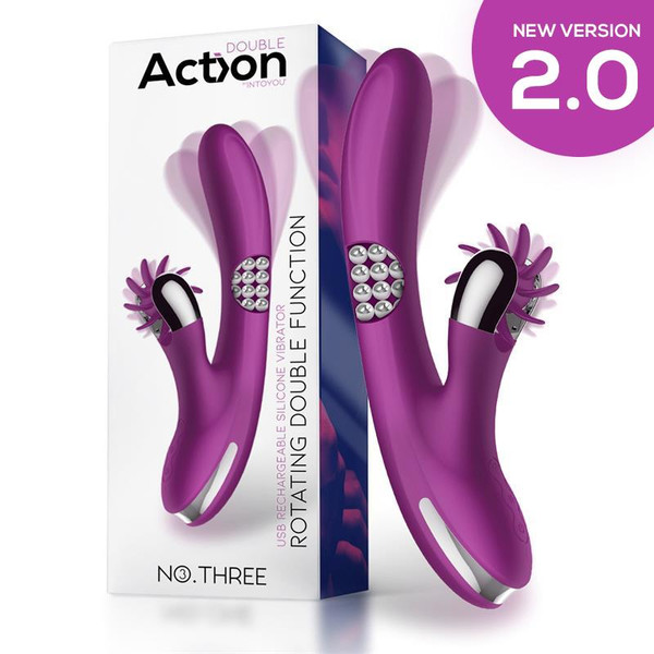 Three Rotator with Rotating Balls 360º and Stimulating Wheel
