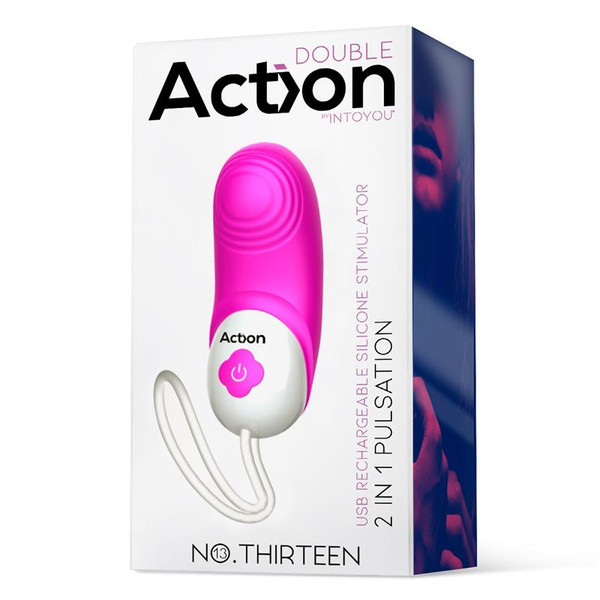 Thirteen Stimulator 2 in 1 Vibration and Pulsation