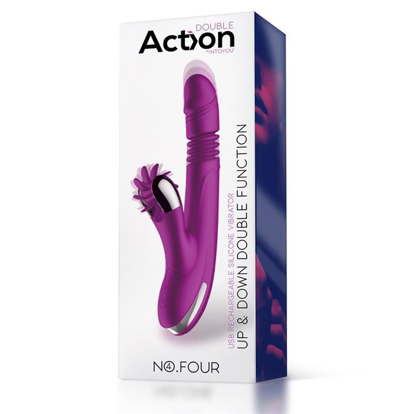 Four Up and Down Vibrator with Rotating Wheel