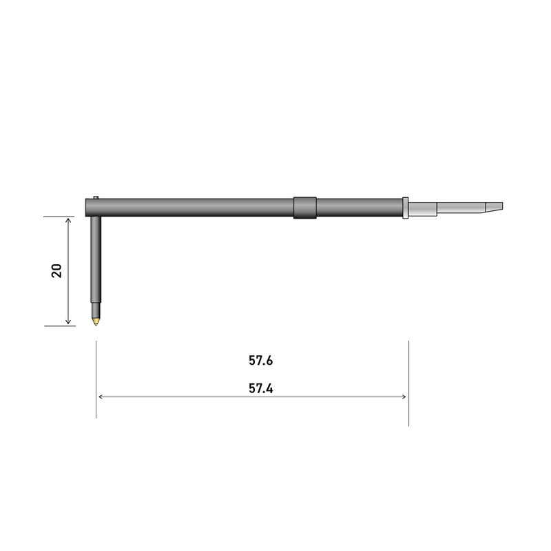 1pcs Zafira 5228 DIAMANT de Remplacement Pour BSR ST 19 / 22