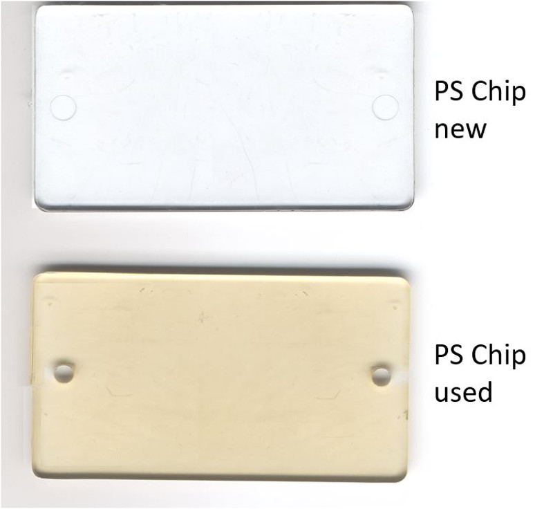 PS chip polystyrene reference material Atlas