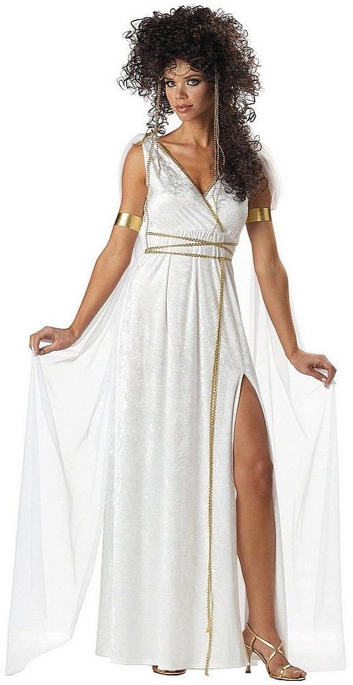 robe blanche romaine