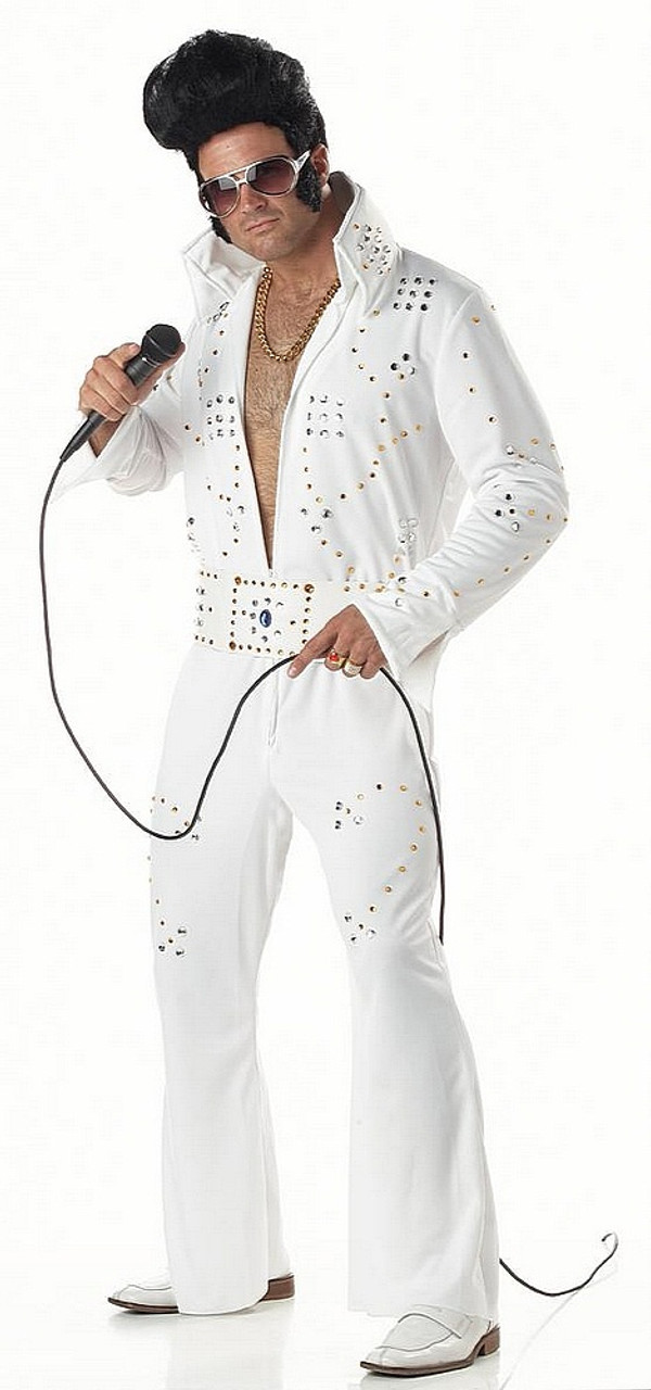 Costume d'Elvis Légende de Rock  Costumes Célébrités Hollywood