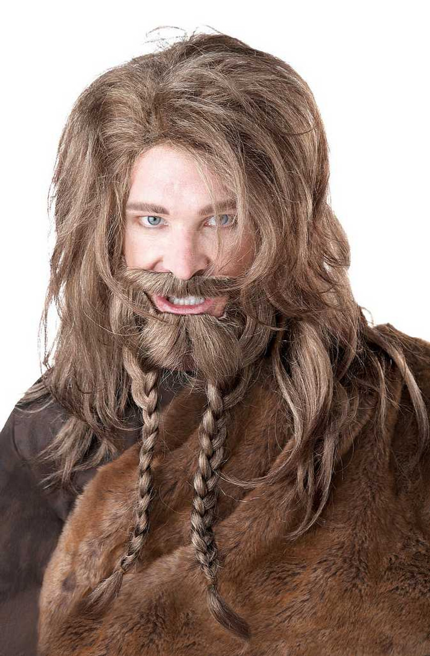 Perruque, Moustache et Barbe de Viking