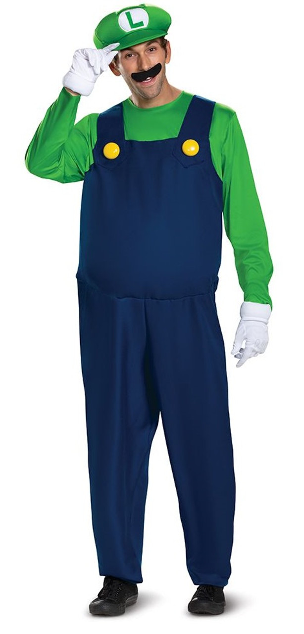 Costume Luigi de Luxe pour Adulte