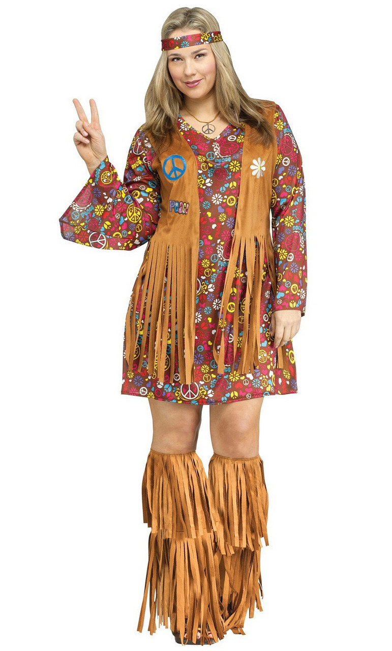 Déguisement hippie Peace & Love pour adulte 