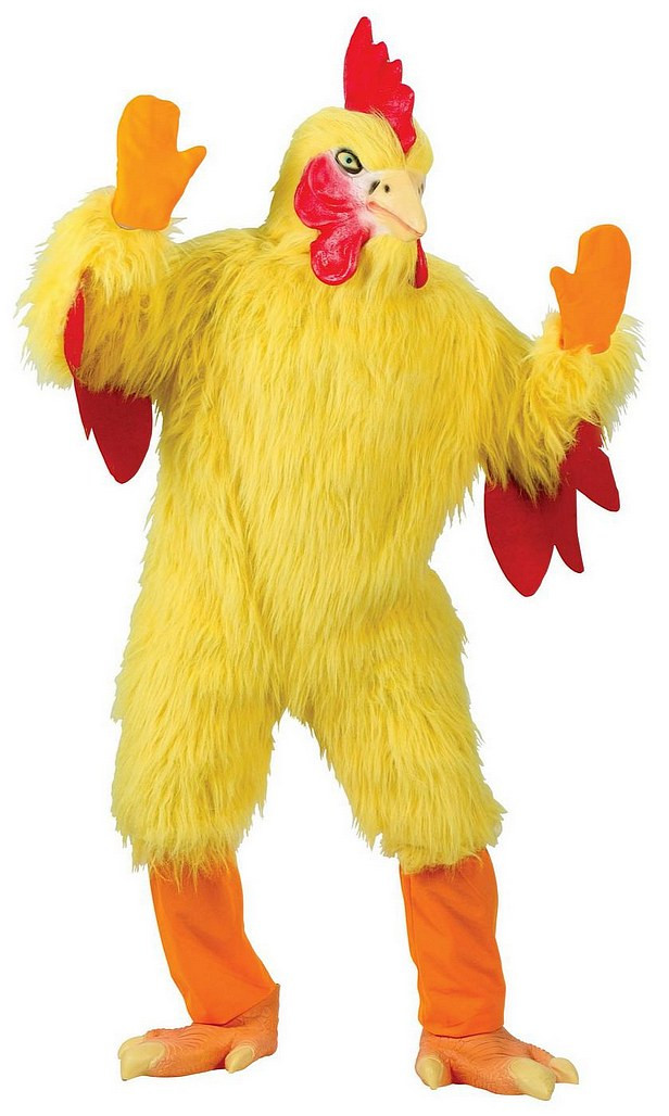 Costume Hilarant Du Poulet Adulte | Costumes Oiseaux