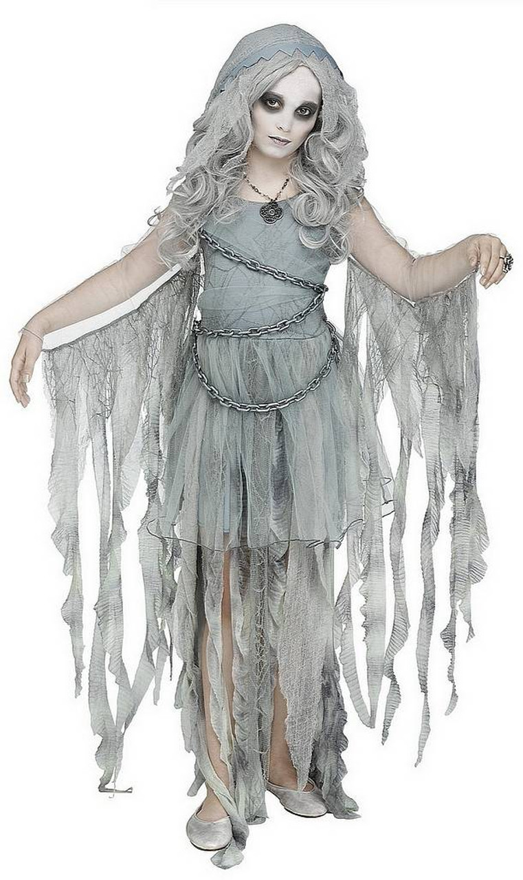 Costume Fantôme Enchanteur Enfant - Costume Fantôme Fille