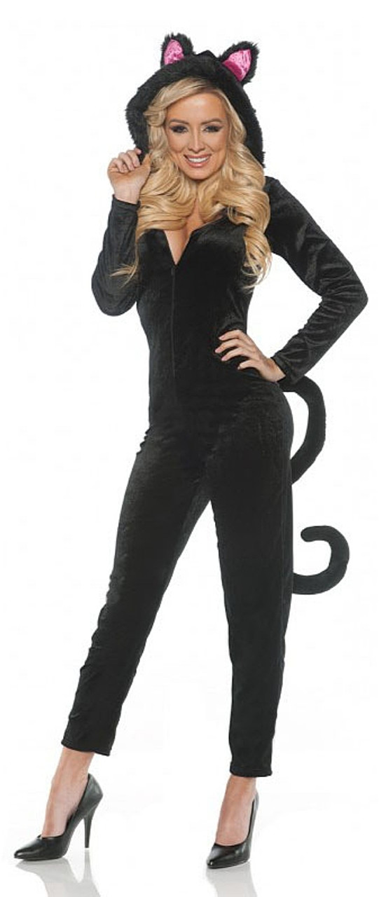 Combinaison Chat Noir - Costume Animal Femme