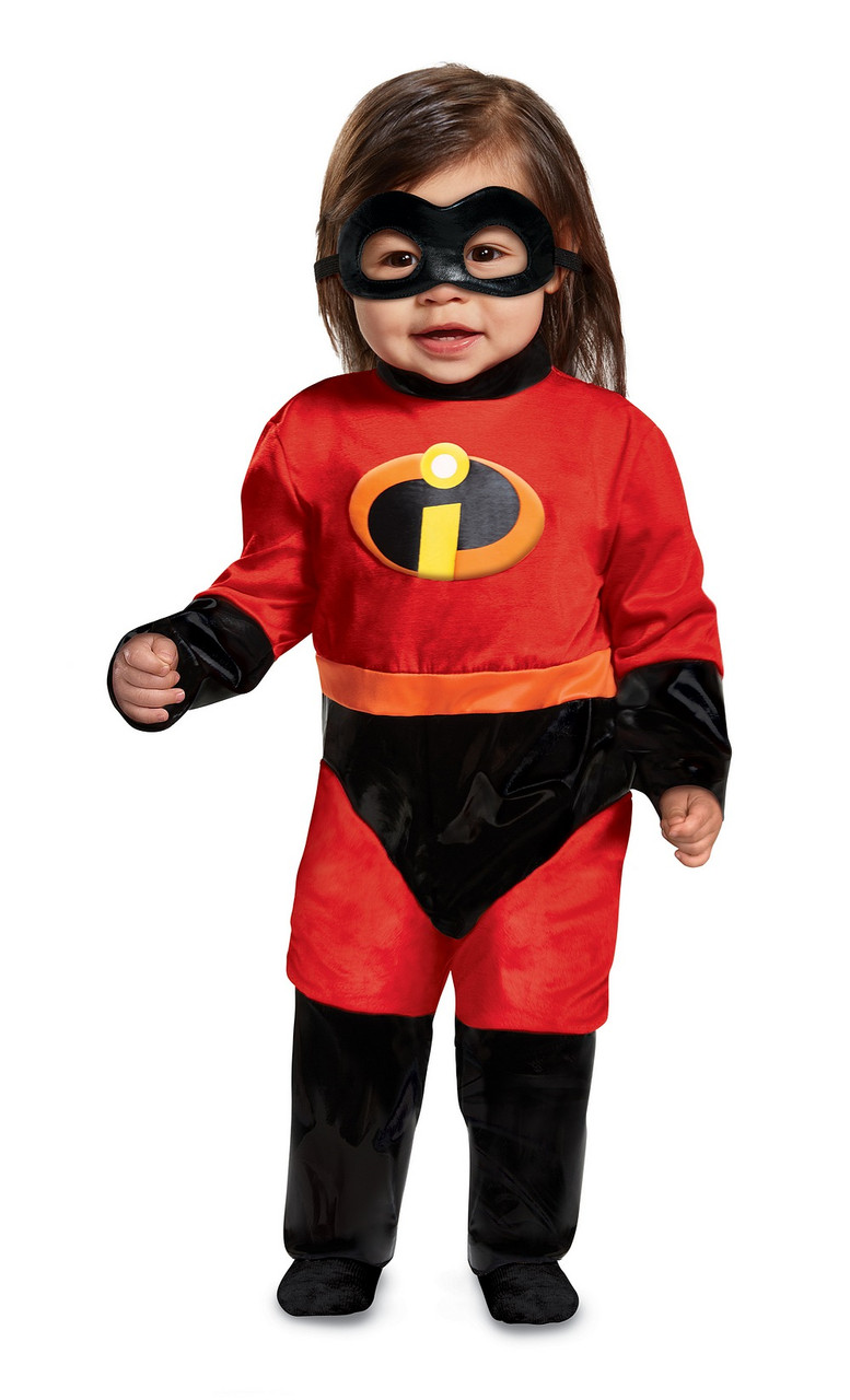 Costume des Indestructibles pour Femme et Enfant, Combinaison Rouge, Masque  Trempé, ixd'Halloween