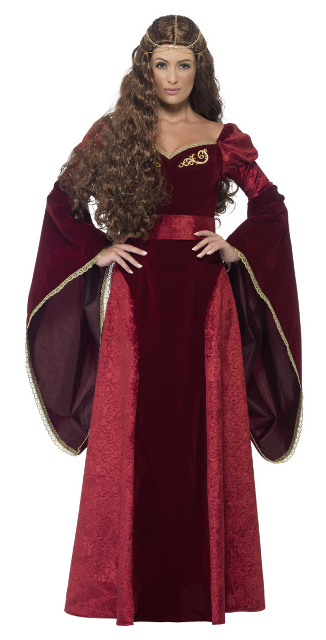 Robe style médiéval « Princesse Perdue ». Disponible en : coton