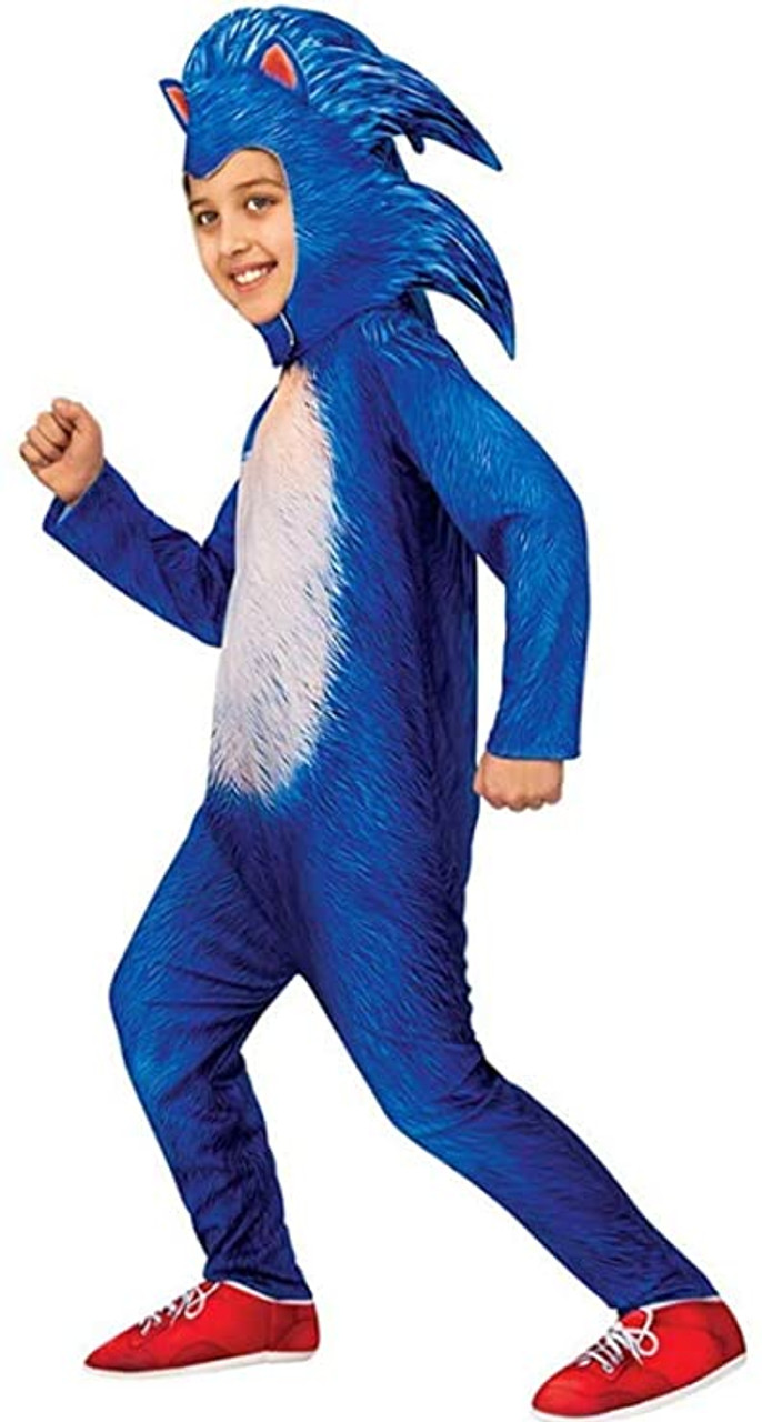 Costume Herisson Bleu Deluxe pour Enfants