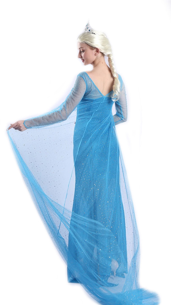 Disney Reine des Neiges Elsa Déguisement Femmes Deluxe Officiel Costume  Licence