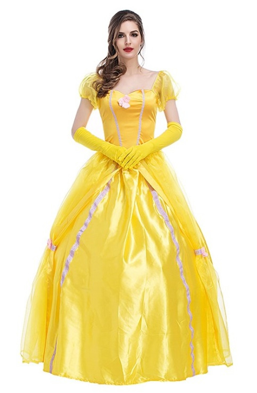 Costume Jaune Belle pour Femmes