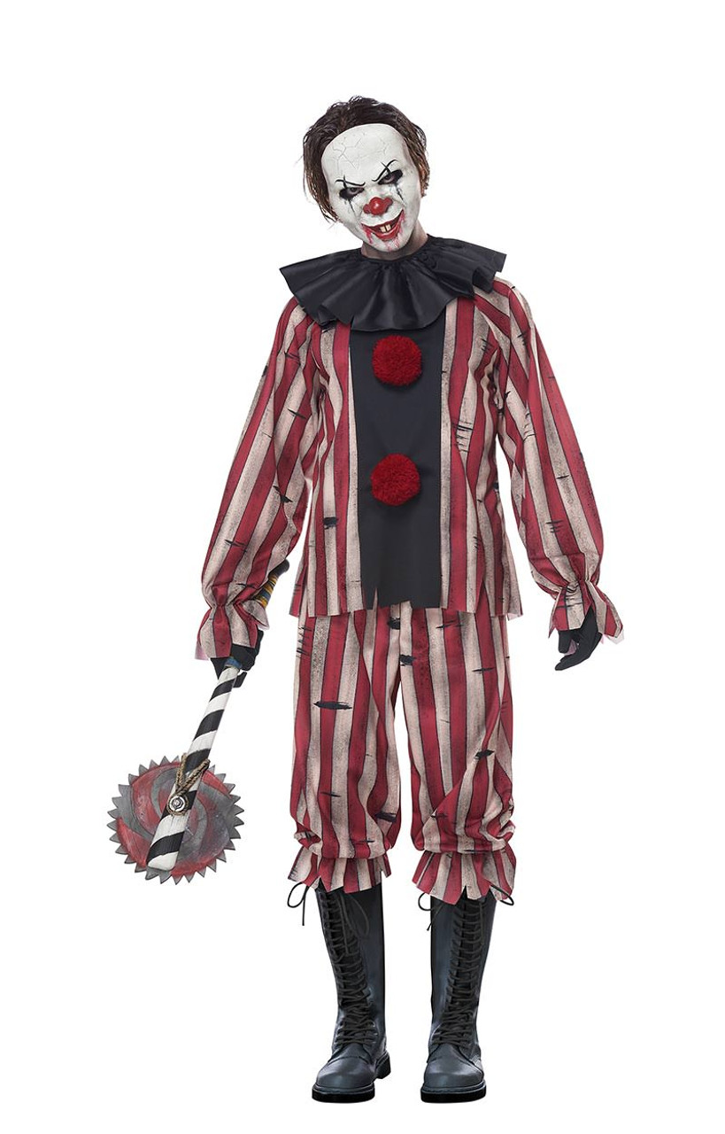 Horror Pennywise Le Costume de Clown aux Femmes Halloween Carnaval