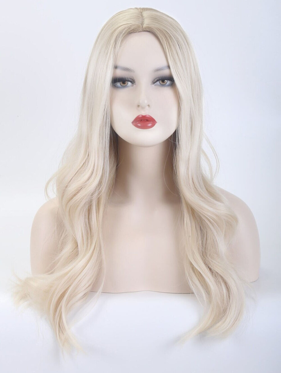 Perruque des Années 80 Longue Blonde pour Femme