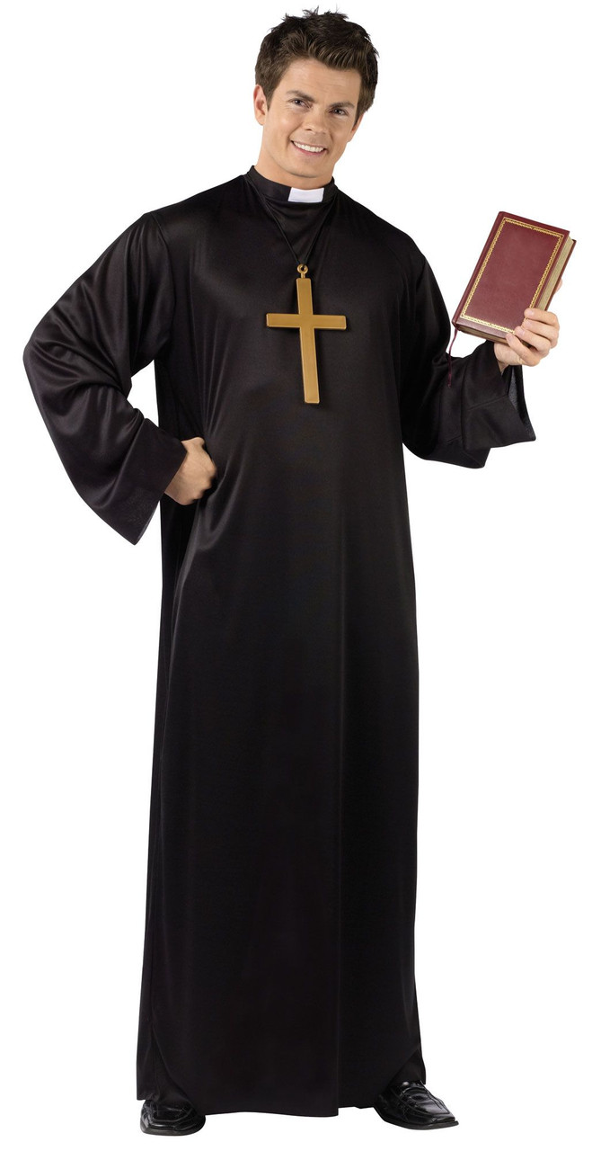 Costume Noir du Prêtre Classique | Costumes Religieux