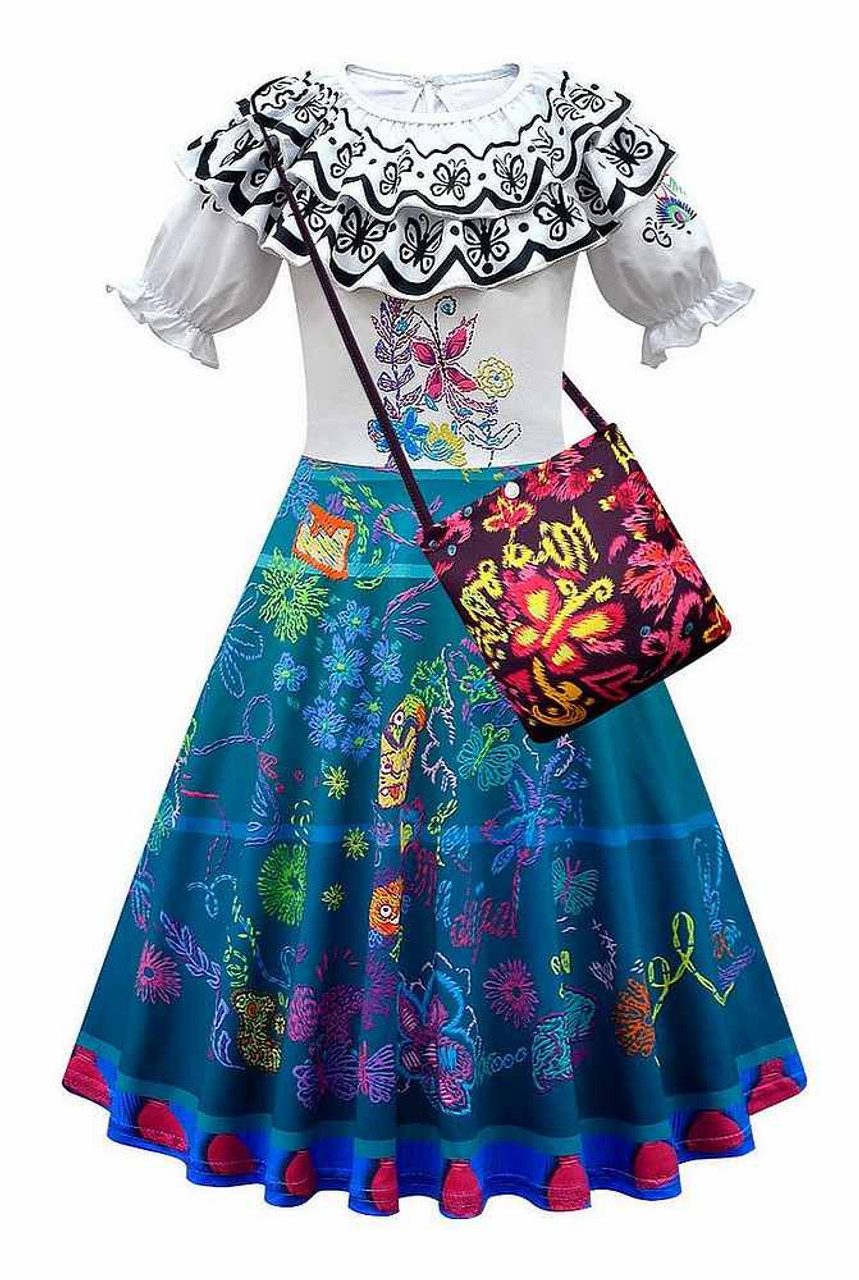 Costume Mirabel de Encanto pour Filles