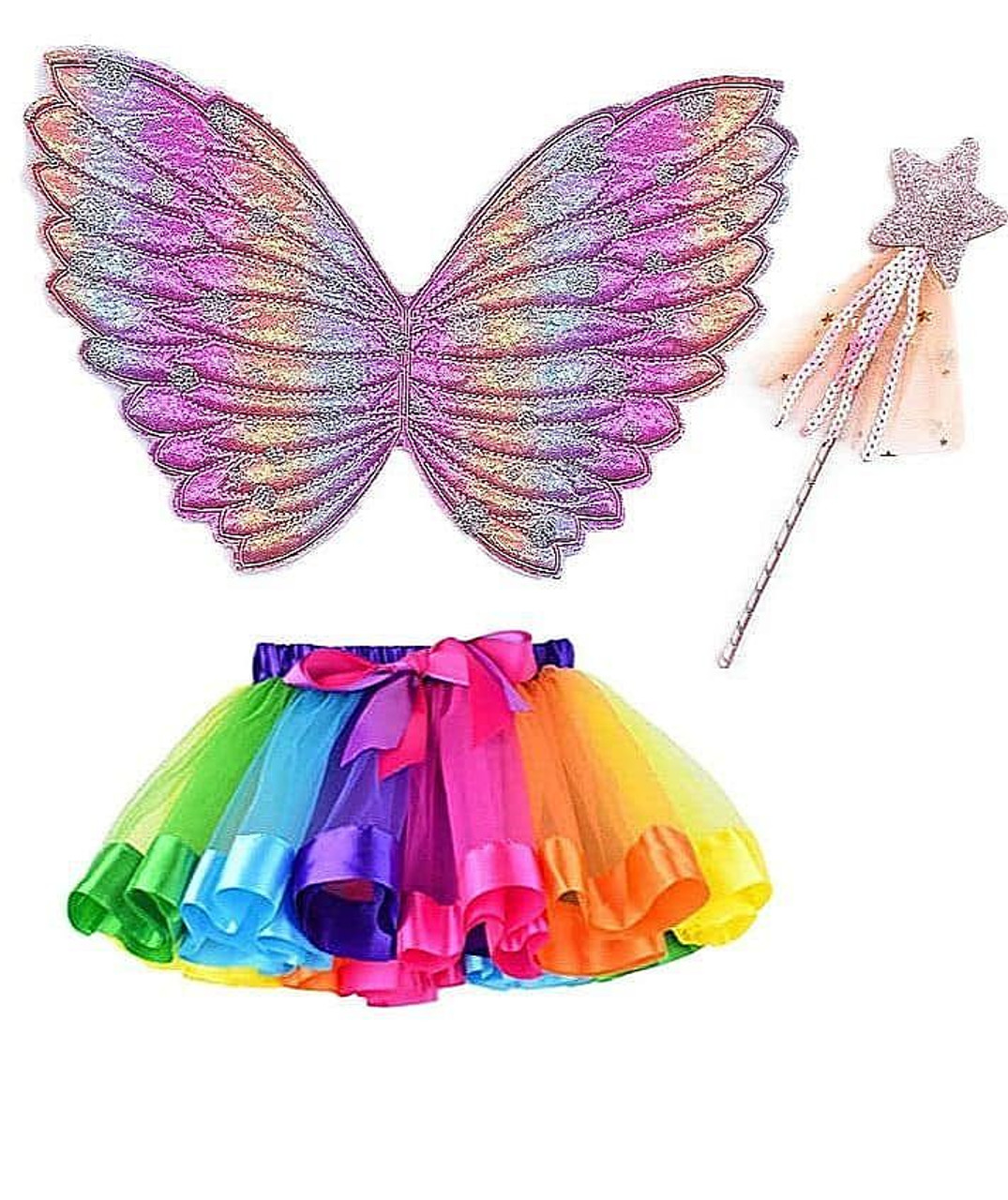 Set d'accessoires de la fée des papillons pour enfants 