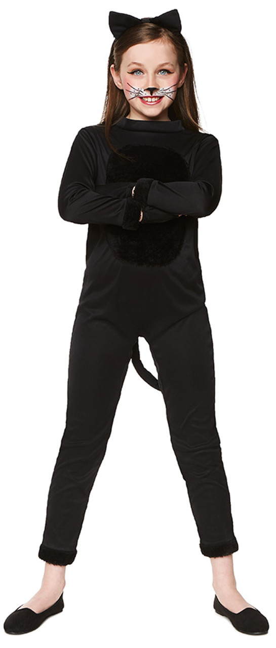 Lpitoy Costume De Chat Noir Pour Enfants - Combinaison D'animal En