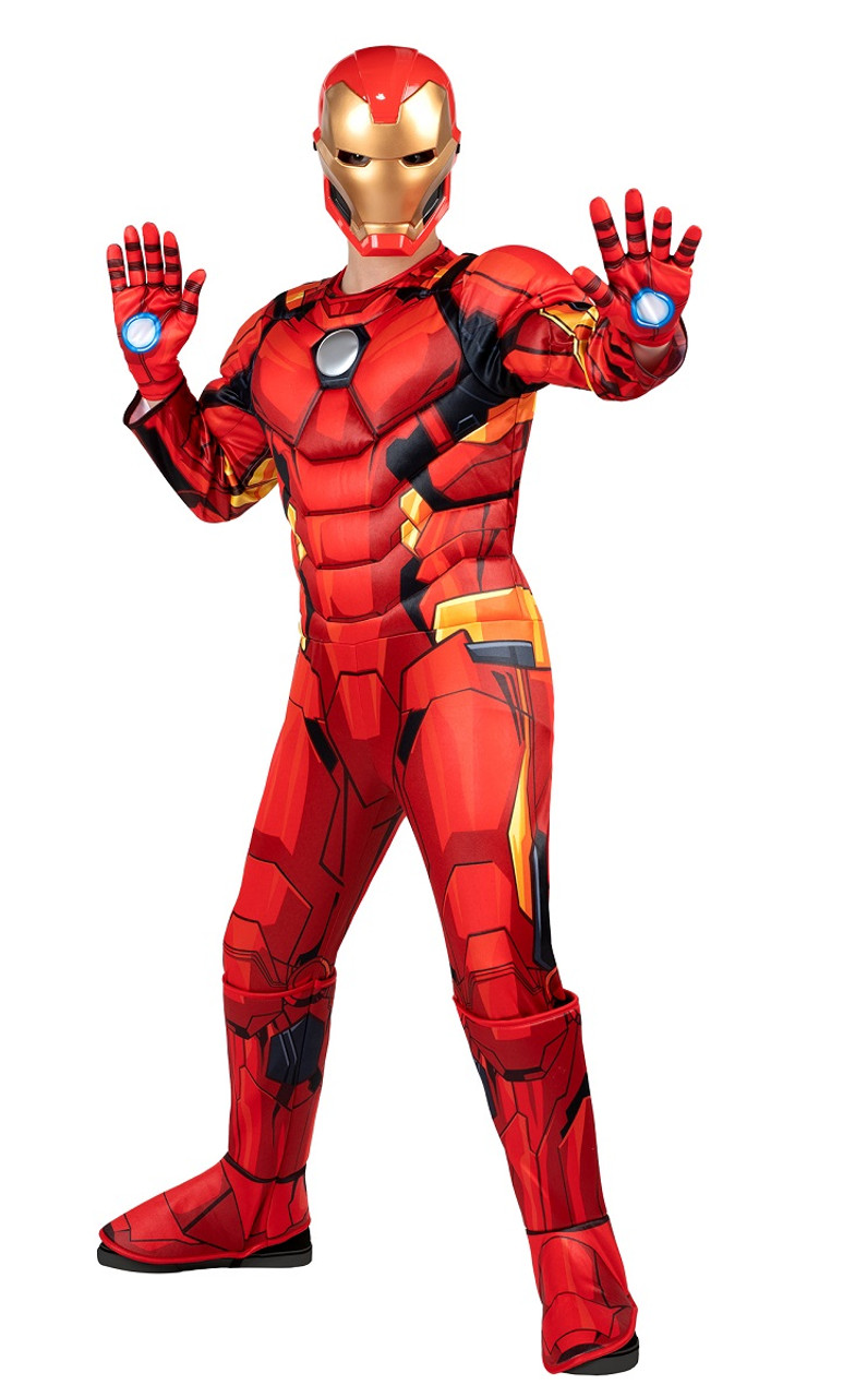 Avengers Deluxe enfant Costume de l'homme de fer Enfant Super Héros Costume  Enfant - 26/01/2024