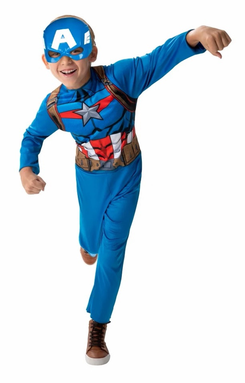 Captain America - Déguisement DELUXE - Enfant