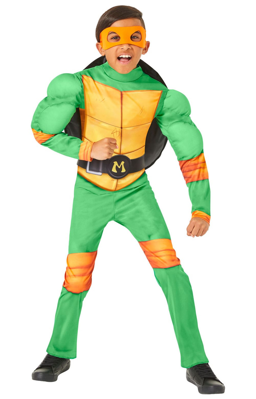 Tmnt Michelangelo Mikey Mayhem Costume Garçon