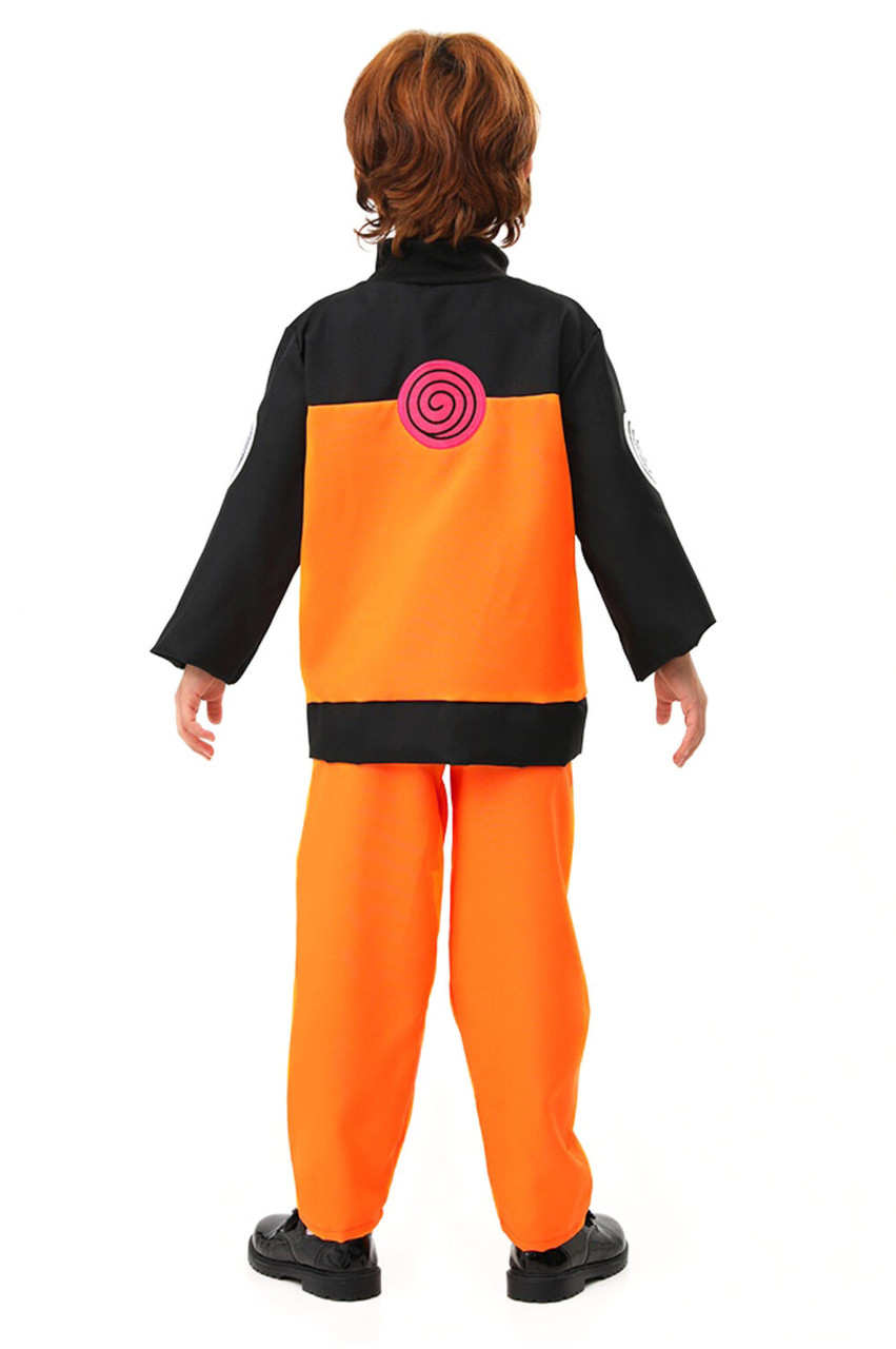 Costume d'Anime Naruto pour Enfants Orange