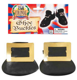 Colonial Shoe Buckles Gold - Image 2