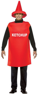 Ketchup Adult costume back