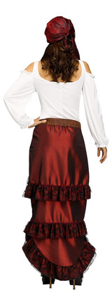 Costume de Reine des Pirates pour Adultes back