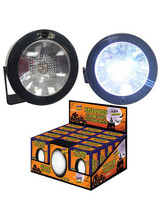 Mini LED Round Strobe - with Sound and MOTION ACTIVATED - Battery Operated (NOT included) - image arriere