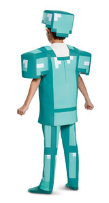 Costume Armure Minecraft Enfant back