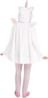 Déguisement Poncho Licorne pour Femme back