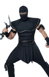 Costume de Ninja Furtif pour Hommes - deuxieme image