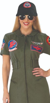 Costume Top Gun pour femme - deuxieme image