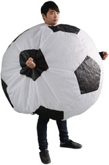 Costume Gonflable de Soccer Footballeur pour Homme