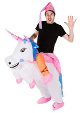 Costume de Licorne Gonflable pour Adultes