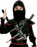 Costume Tueur Ninja avec Epui pour Garçons